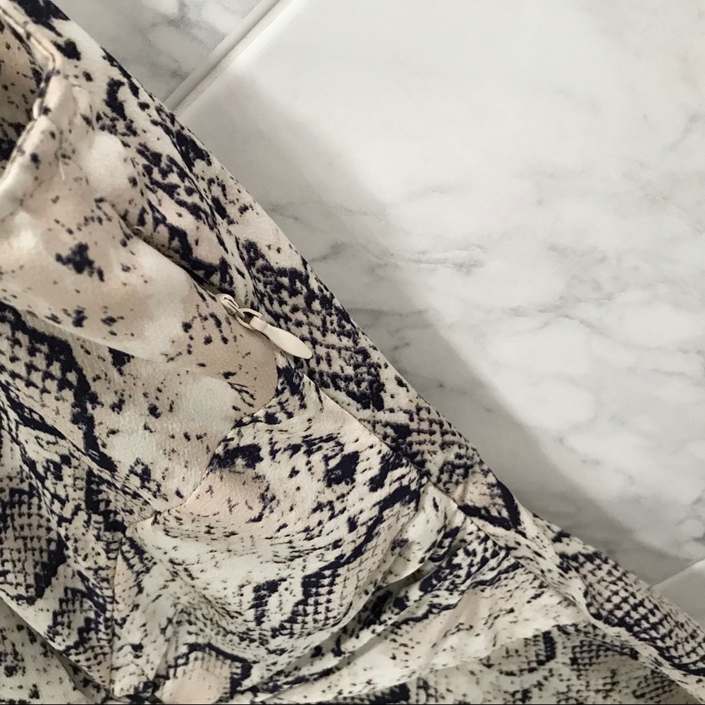 Sleeveless Twisted Snake Printed Dress - NWTags - Picture 10 of 12